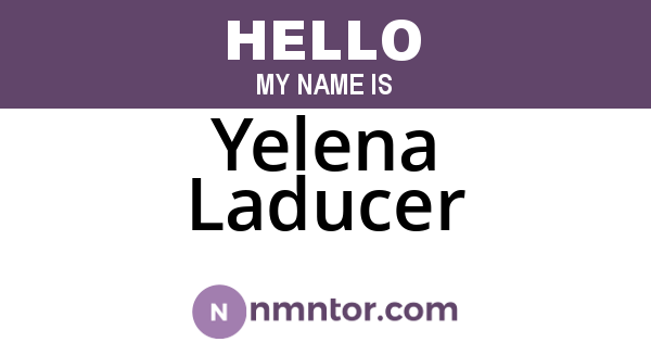 Yelena Laducer