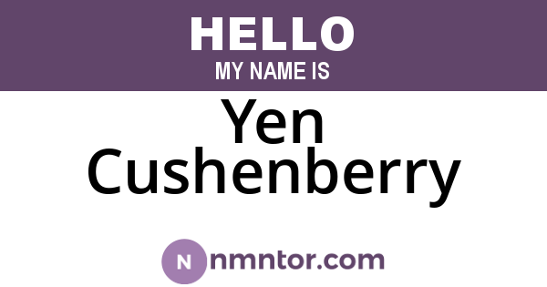 Yen Cushenberry