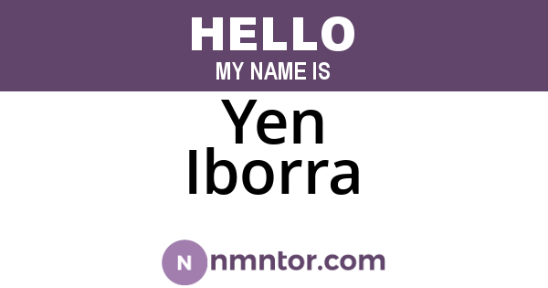 Yen Iborra