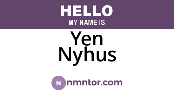 Yen Nyhus