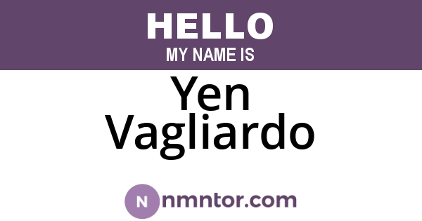 Yen Vagliardo