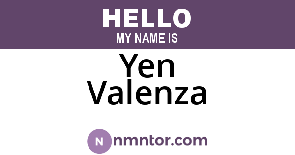 Yen Valenza