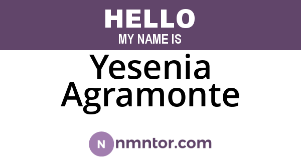 Yesenia Agramonte