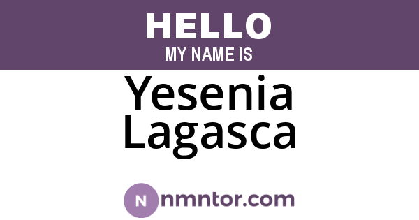 Yesenia Lagasca