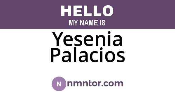 Yesenia Palacios