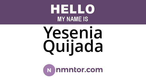 Yesenia Quijada