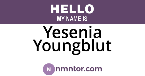 Yesenia Youngblut