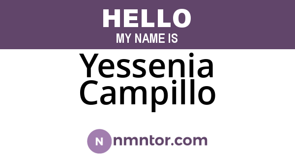 Yessenia Campillo