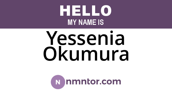 Yessenia Okumura