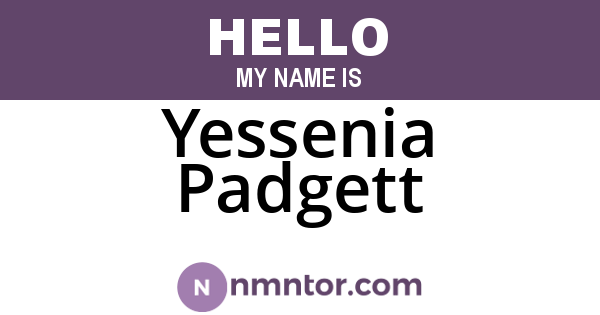 Yessenia Padgett