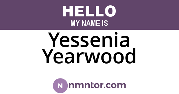 Yessenia Yearwood