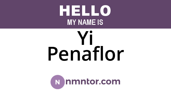 Yi Penaflor