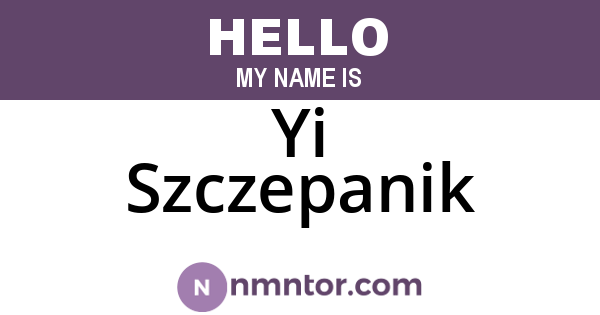 Yi Szczepanik