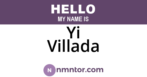 Yi Villada