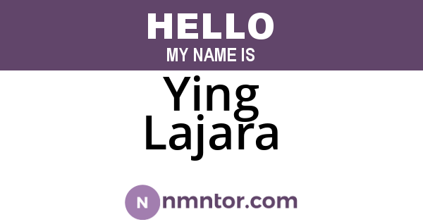 Ying Lajara