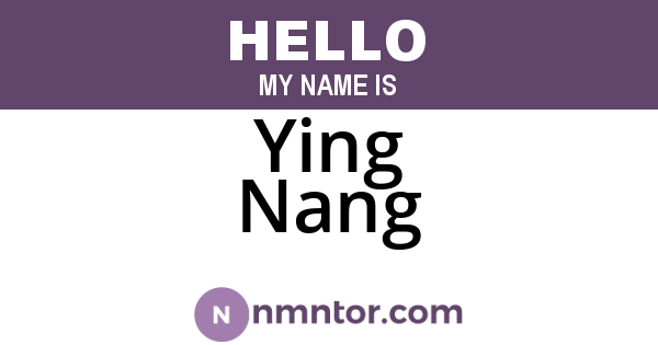 Ying Nang