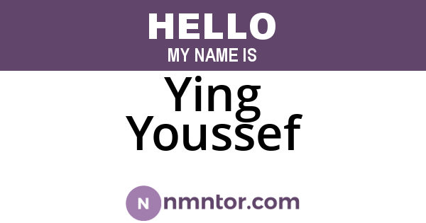 Ying Youssef