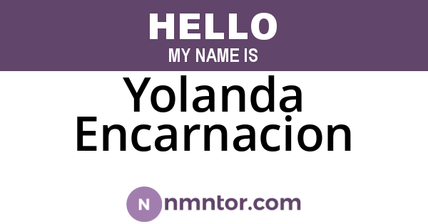 Yolanda Encarnacion