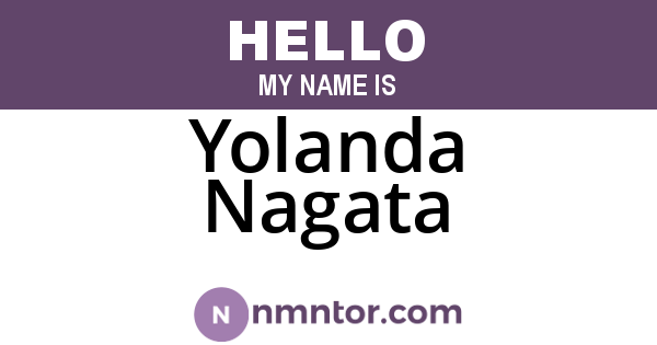 Yolanda Nagata