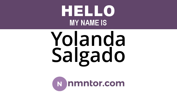 Yolanda Salgado