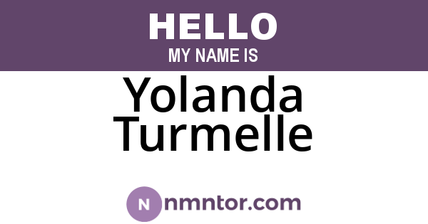 Yolanda Turmelle
