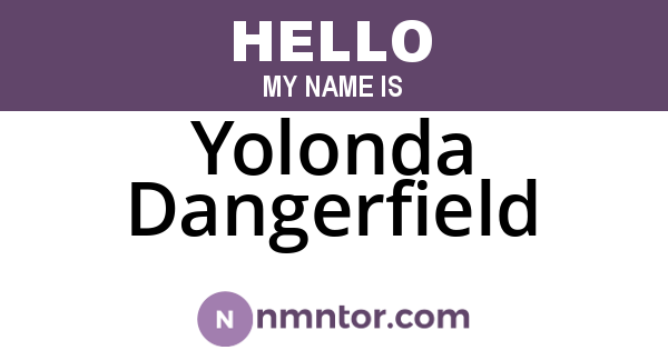 Yolonda Dangerfield