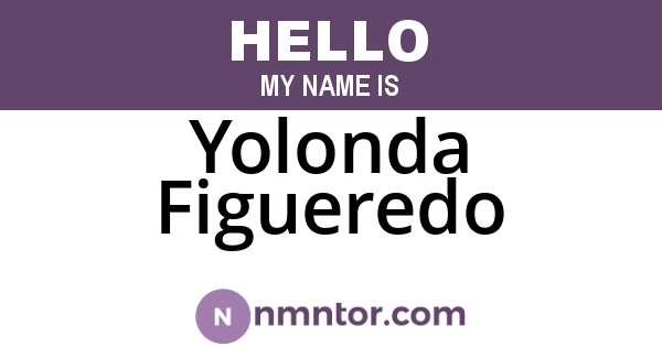 Yolonda Figueredo