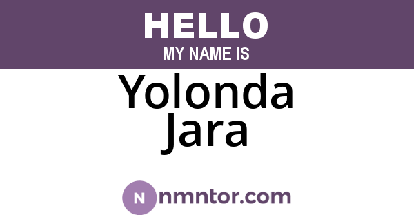 Yolonda Jara