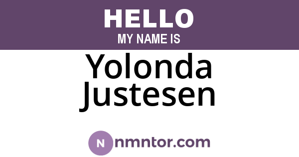 Yolonda Justesen
