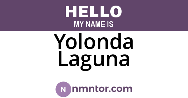 Yolonda Laguna