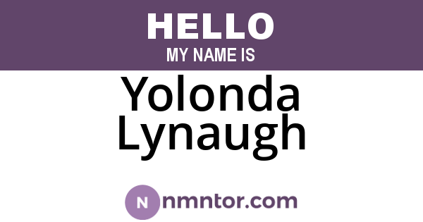 Yolonda Lynaugh