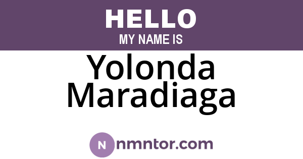 Yolonda Maradiaga