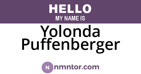 Yolonda Puffenberger