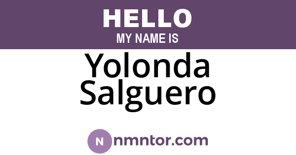 Yolonda Salguero