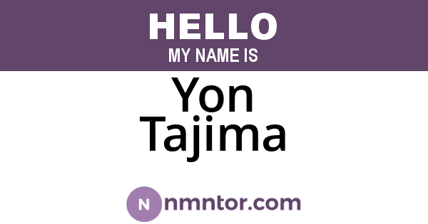 Yon Tajima