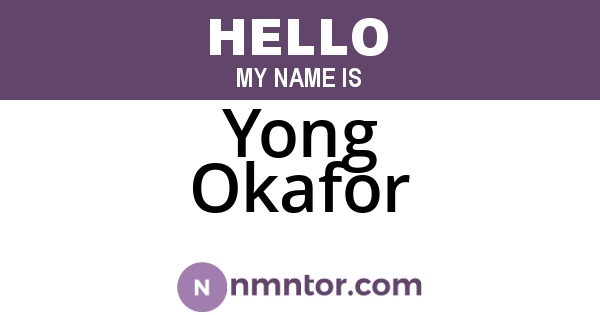 Yong Okafor