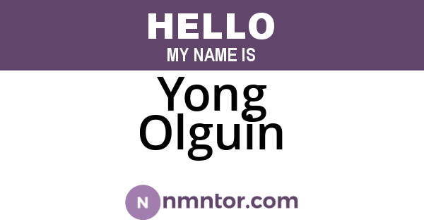 Yong Olguin
