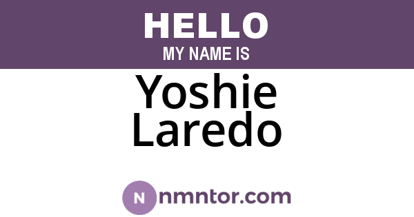 Yoshie Laredo