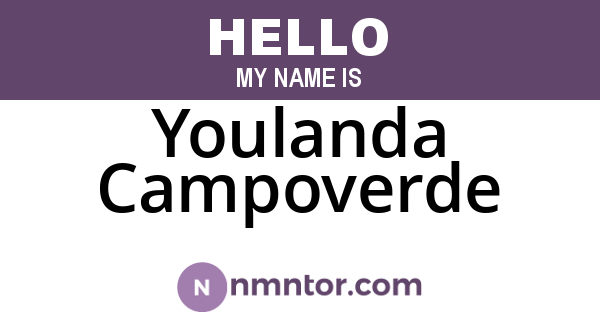 Youlanda Campoverde
