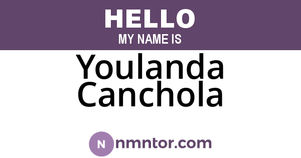 Youlanda Canchola