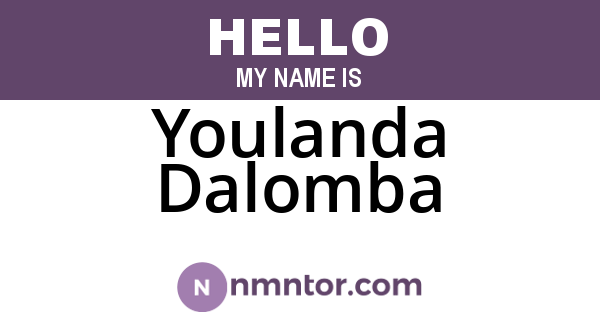 Youlanda Dalomba