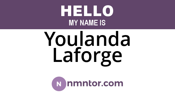 Youlanda Laforge