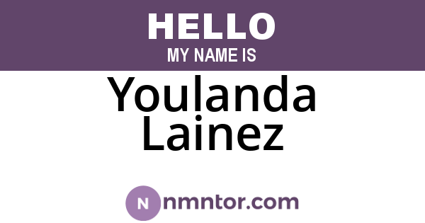 Youlanda Lainez