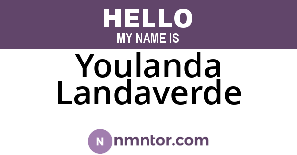 Youlanda Landaverde
