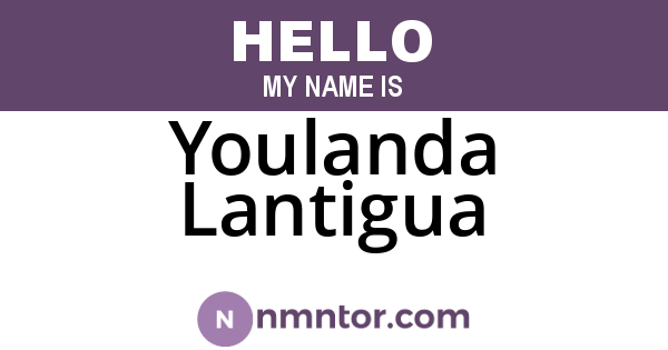 Youlanda Lantigua