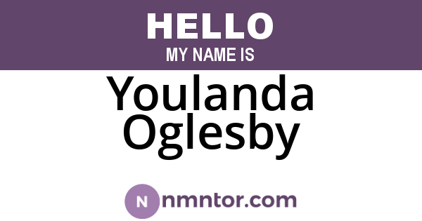Youlanda Oglesby