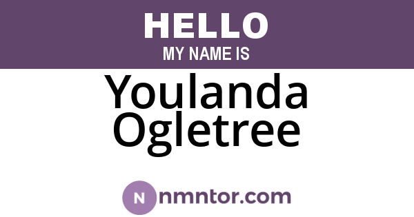 Youlanda Ogletree