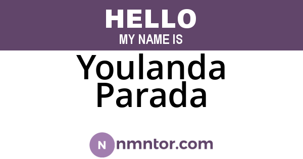 Youlanda Parada