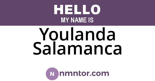 Youlanda Salamanca