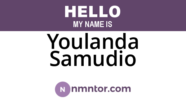 Youlanda Samudio